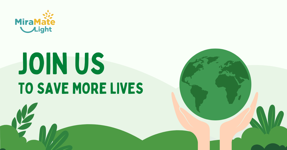 Join Us to Save More Lives MiraMate Light Therapy